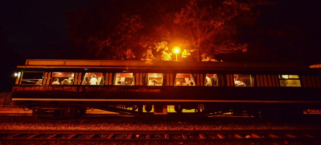 Steam Train Dinner in Livingstone