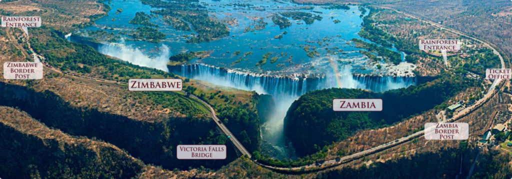 victoria falls entry fees 