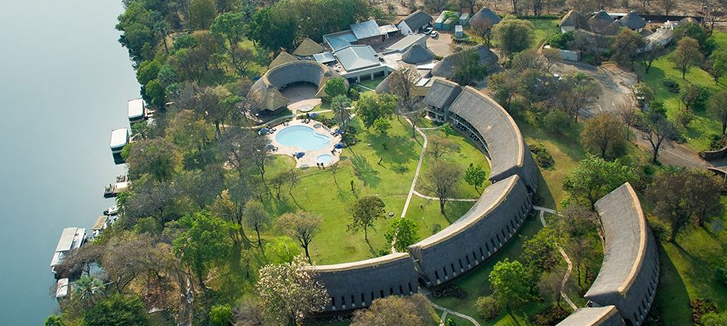 A’ Zambezi River Lodge.