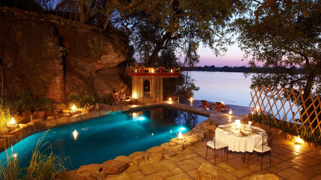 Tongabezi lodge.