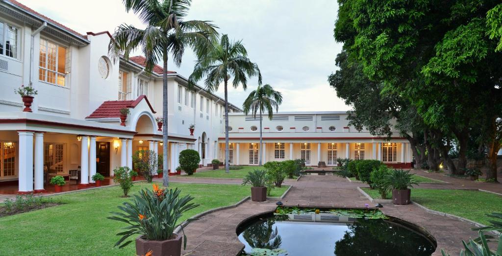 Victoria Falls Hotel.